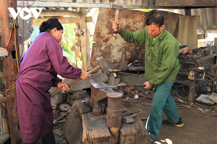 villages artisanat Cao Bang ouvriers pac rang